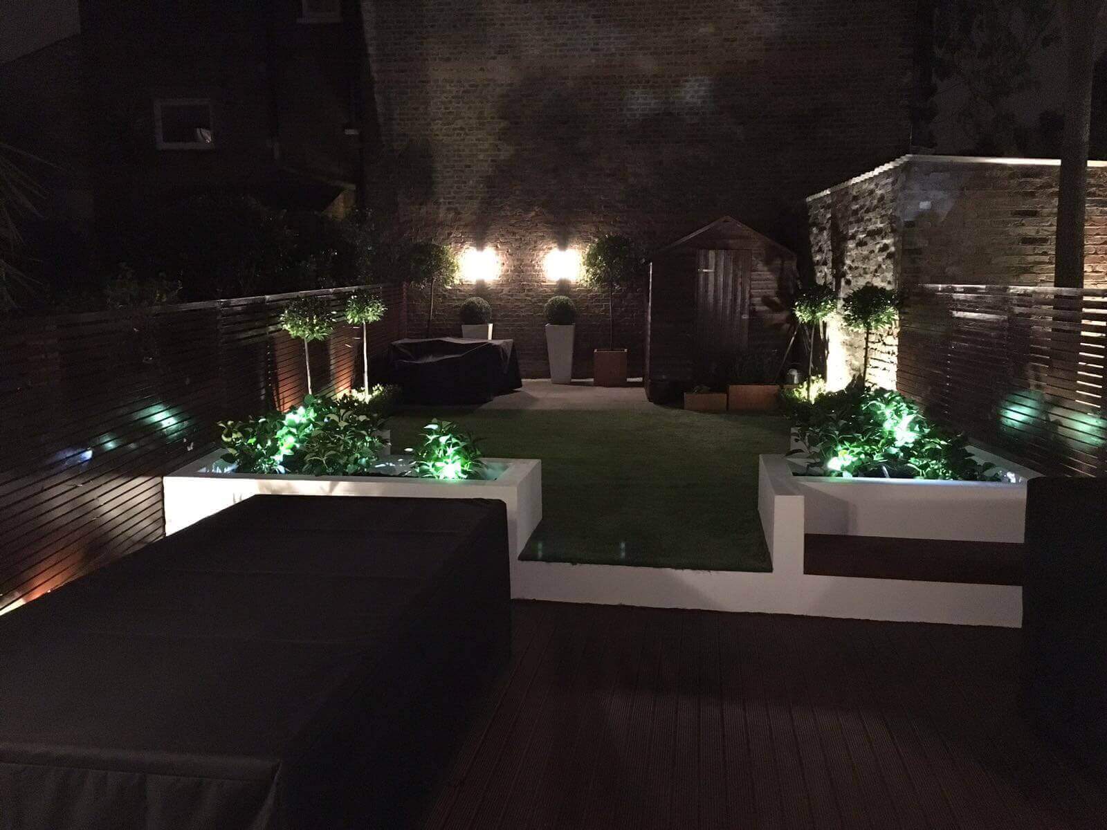 Garden Lighting Installation Sutton SM1/SM2